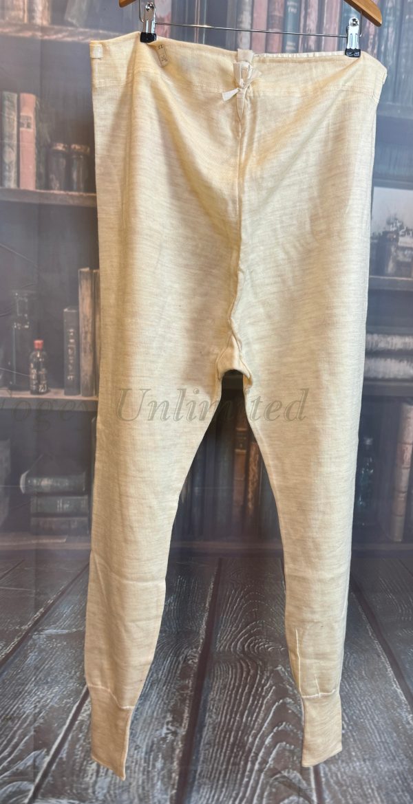 Vintage NOS Guardian Heavyweight  WOOL Long Johns Brace Tapes, Yoke front 40" waist (GD40W) - Image 6