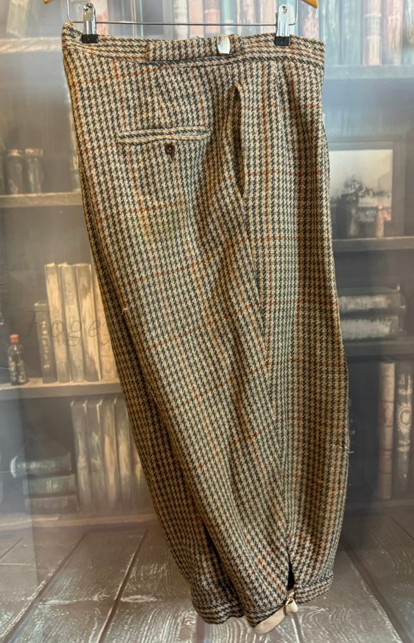 Vintage Heavyweight Bespoke Tweed Plus Fours Plus 6s 36"/92cm waist (BSW36)