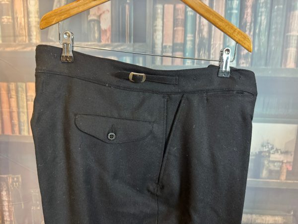 Vintage New Unworn Police Service Heavyweight  Wool Trousers with Truncheon pocket Waist 39" (VINC39) - Image 4