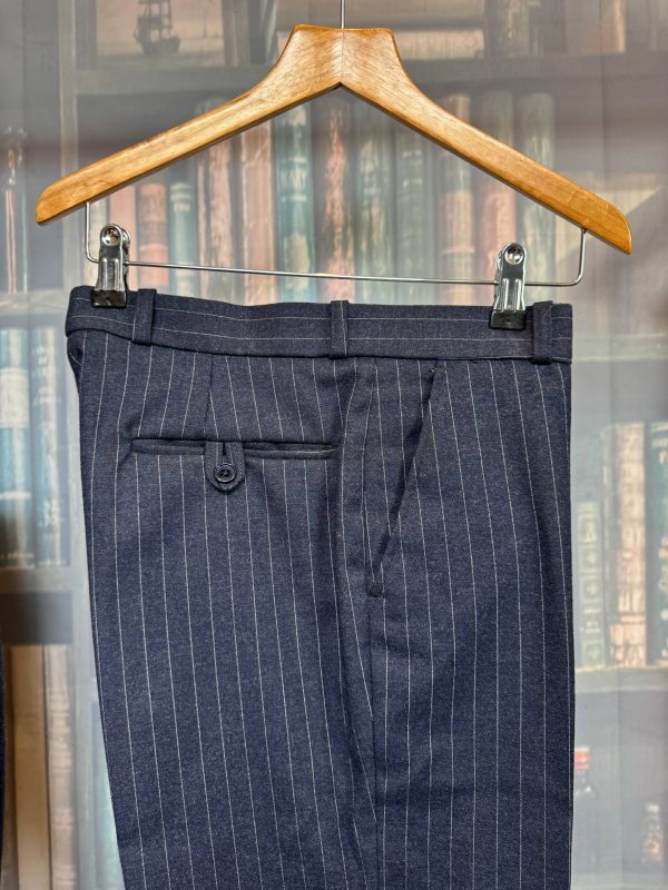 Lovely Burtons Vintage Pinstripe 3 piece Suit Chest 38"/95cm. Waist 31"/79cm waist (Ref:PS3P) - Image 4