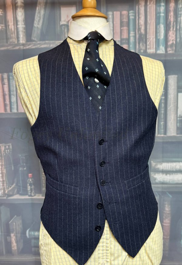 Lovely Burtons Vintage Pinstripe 3 piece Suit Chest 38"/95cm. Waist 31"/79cm waist (Ref:PS3P) - Image 9