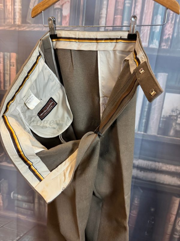 Vintage Hector James Traditional Gentleman's Cavalry Twill Trousers 34/86cm waist. Leg 31/79cm (Ref:HJ34) - Image 6