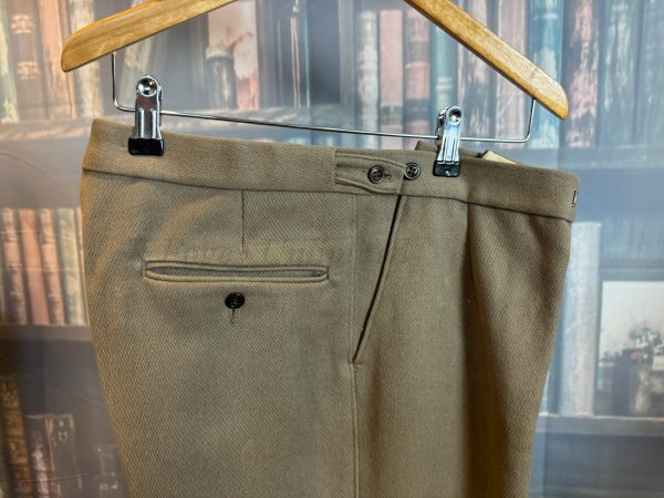 Vintage Hector James Traditional Gentleman's Cavalry Twill Trousers 34/86cm waist. Leg 31/79cm (Ref:HJ34) - Image 5