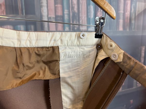 Vintage Traditional Gentleman's Cavalry Twill Trousers 38/97cm waist. Leg 31/79cm (Ref:CTR38) - Image 7