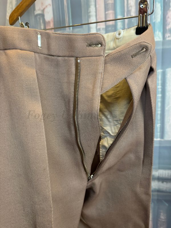 Vintage Traditional Gentleman's Cavalry Twill Trousers 38/97cm waist. Leg 31/79cm (Ref:CTR38) - Image 6