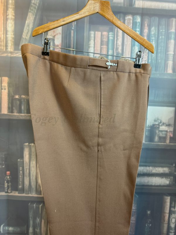 Vintage Traditional Gentleman's Cavalry Twill Trousers 38/97cm waist. Leg 31/79cm (Ref:CTR38) - Image 4