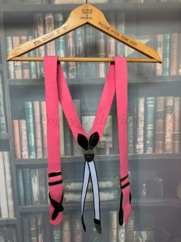 Vintage Traditional Albert Thurston Boxcloth Braces/Suspenders. Most Colours available (Ref: Thrstn) - Image 6