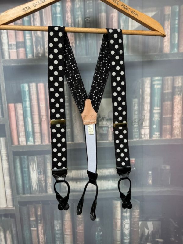 Pre-Loved Albert Thurston Barathea Braces/Suspenders. Various Colours (Ref:M) - Image 3