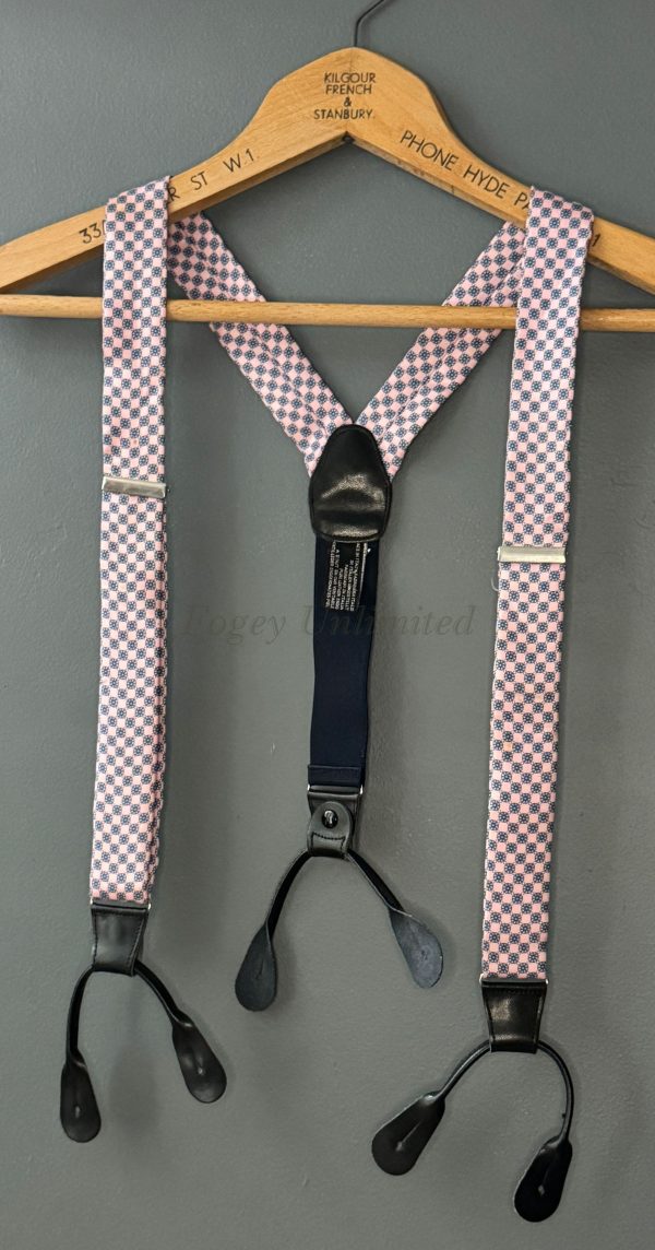 Vintage High Quality Button on Braces/Suspenders. Various Styles and Colours. (Ref:BTHV) - Image 4