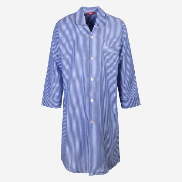 Somax Traditional style Open front button up Long Nightshirt Riviera (CJT58) - Image 4