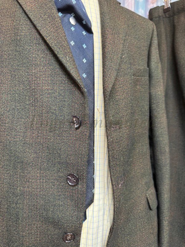 Vintage 2 Piece Burtons Town & Country Suit Dated 1969 Chest 40"/102cm. Waist 36"/91cm. (Ref:BS6940) - Image 8