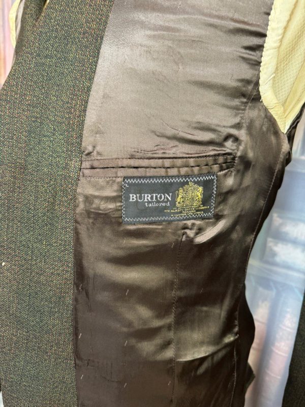 Vintage 2 Piece Burtons Town & Country Suit Dated 1969 Chest 40"/102cm. Waist 36"/91cm. (Ref:BS6940) - Image 10