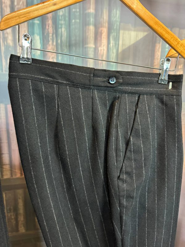 Incredible Heavyweight Bespoke Chalk stripe 3 piece Suit Chest 40"/102cm. Waist 36"/91cm  (Ref:NL40) - Image 21