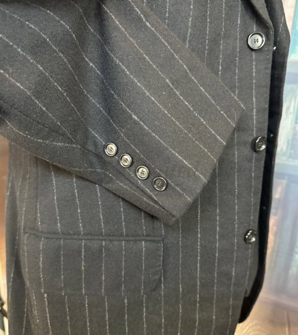 Incredible Heavyweight Bespoke Chalk stripe 3 piece Suit Chest 40"/102cm. Waist 36"/91cm  (Ref:NL40) - Image 23