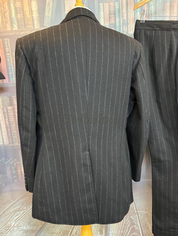 Incredible Heavyweight Bespoke Chalk stripe 3 piece Suit Chest 40"/102cm. Waist 36"/91cm  (Ref:NL40) - Image 16