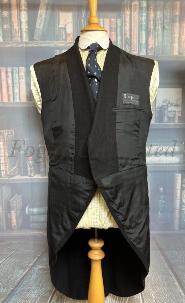 Vintage Simpson of Piccadilly Stroller / Formal wear 2 piece Tailcoat  Suit 42C/42W/32L (Ref: SMP42) - Image 18