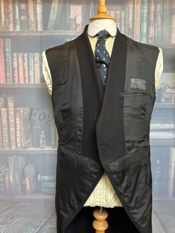 Vintage Simpson of Piccadilly Stroller / Formal wear 2 piece Tailcoat  Suit 42C/42W/32L (Ref: SMP42) - Image 19