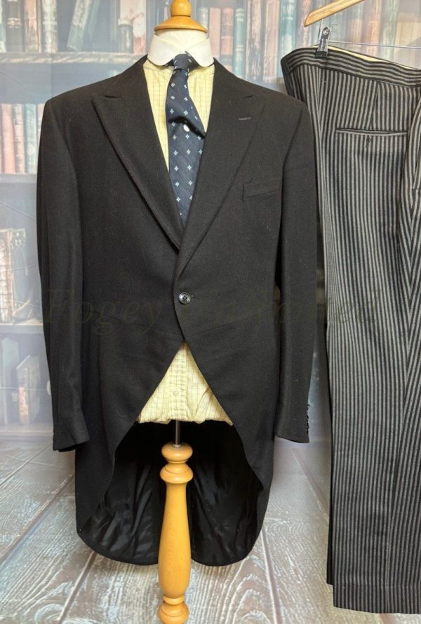 Vintage Simpson of Piccadilly Stroller / Formal wear 2 piece Tailcoat  Suit 42C/42W/32L (Ref: SMP42) - Image 4