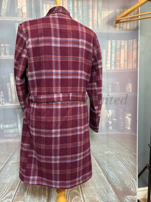 Wonderful Vintage Dressing Gown. Wool. Size Large  approx 42"/107cm Chest (Ref:MCG42) - Image 5
