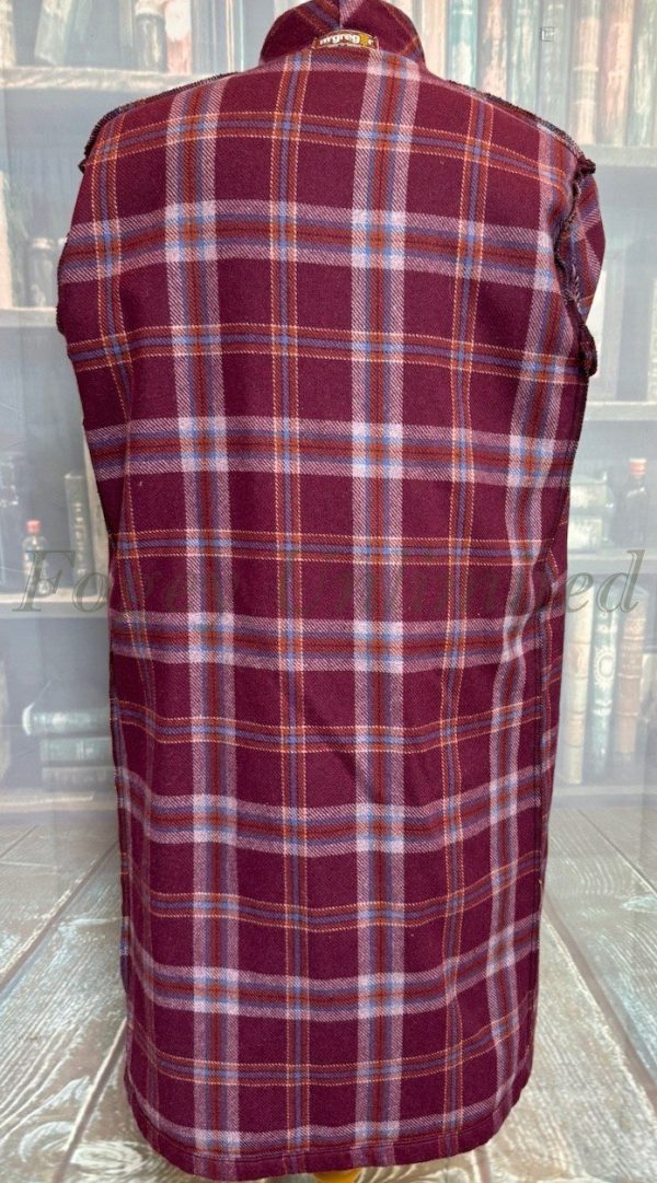 Wonderful Vintage Dressing Gown. Wool. Size Large  approx 42"/107cm Chest (Ref:MCG42) - Image 6
