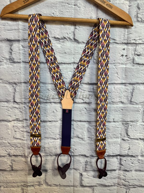 Unique and Rare Albert Thurston Braces (Suspenders) Not standard production items (ATBRQ10)