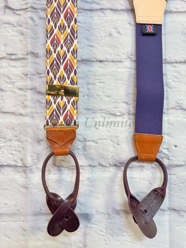 Unique and Rare Albert Thurston Braces (Suspenders) Not standard production items (ATBRQ10) - Image 4
