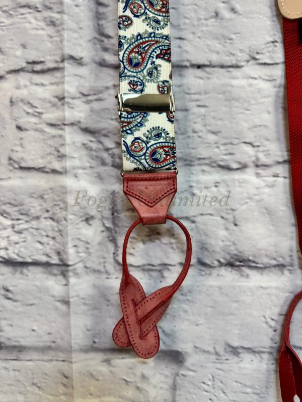 Unique and Rare Albert Thurston Braces (Suspenders) Not standard production items (ATBRQ8) - Image 3