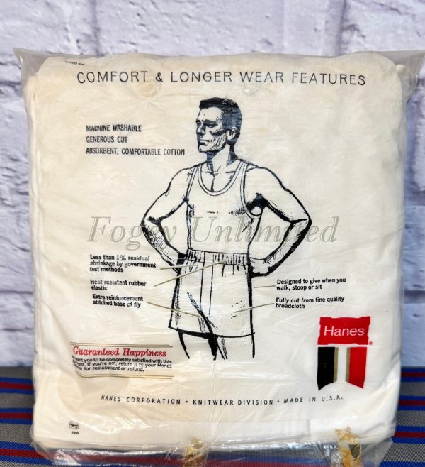 NOS Vintage Gripper style Yoke front Long cut Boxer Shorts Various sizes - Image 10