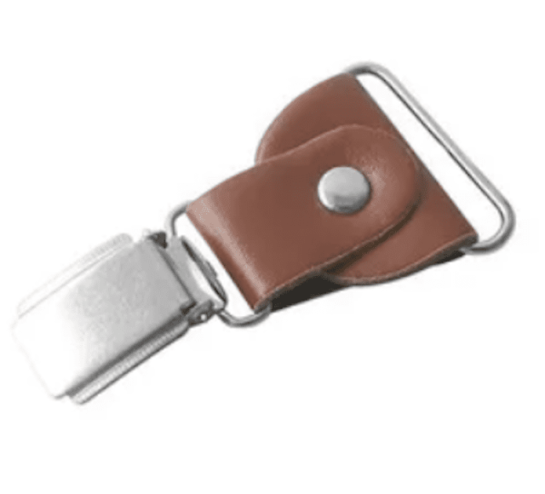 Set of 3 Replacement Junctions and Runners  button ends  or Clips for Braces/Suspenders - Image 4