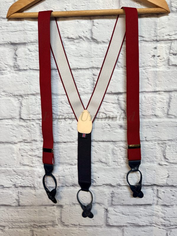 Unique and rare Albert Thurston Braces (Suspenders) Not standard production items (RF48)
