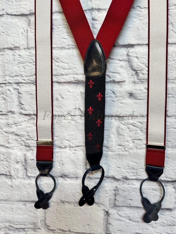 Unique and rare Albert Thurston Braces (Suspenders) Not standard production items (RF48) - Image 2