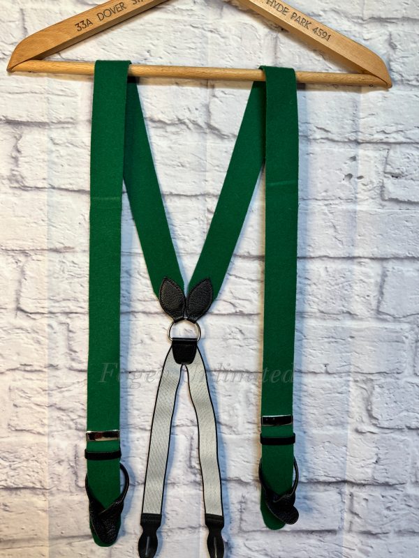 Vintage Traditional Albert Thurston Boxcloth Braces/Suspenders. Most Colours available (Ref: Thrstn) - Image 12