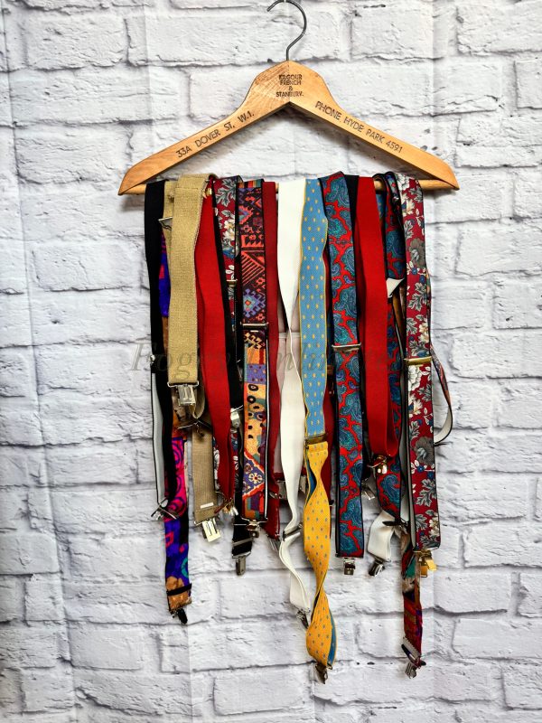 Clip on Braces/Suspenders Elastic Various styles (ClipA)