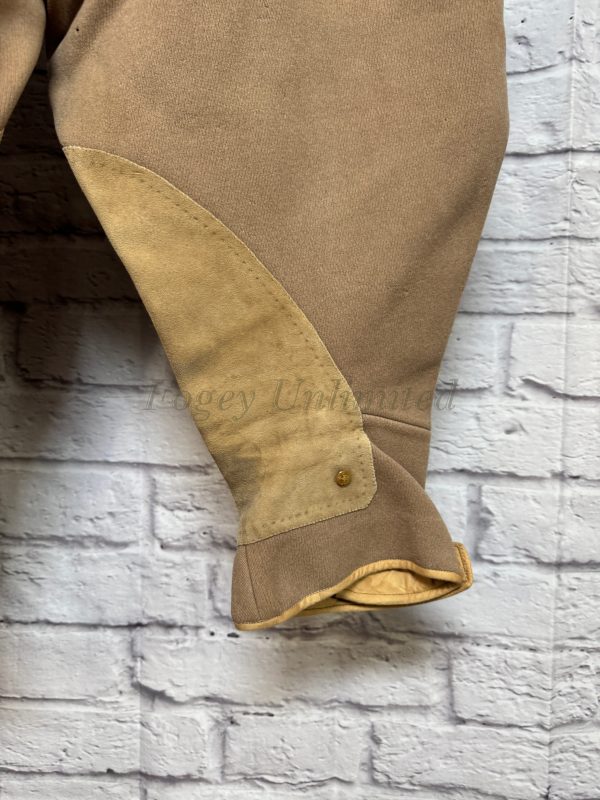 Vintage Bespoke Breeches Jodhpurs. High waist, Heavyweight. Farrell 34"/86cm Waist. (Ref:FAR34) - Image 3