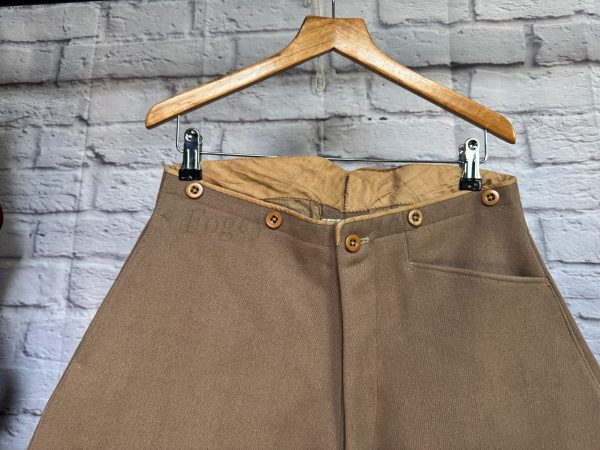 Vintage Bespoke Breeches Jodhpurs. High waist, Heavyweight. Farrell 34"/86cm Waist. (Ref:FAR34) - Image 7