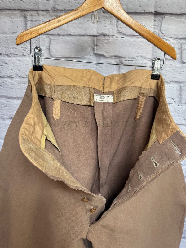 Vintage Bespoke Breeches Jodhpurs. High waist, Heavyweight. Farrell 34"/86cm Waist. (Ref:FAR34) - Image 8