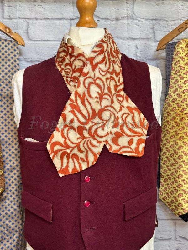 Vintage Gentleman's Cravat/Scarf/Ascot Many Colours available Spiffing - Image 10