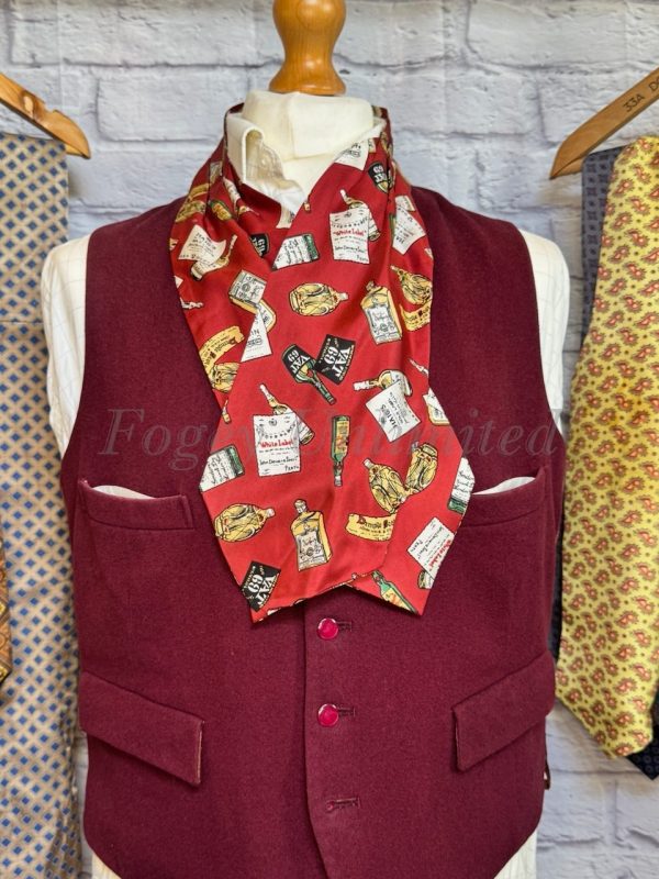 Vintage Gentleman's Cravat/Scarf/Ascot Many Colours available Spiffing - Image 7