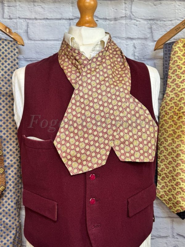 Vintage Gentleman's Cravat/Scarf/Ascot Many Colours available Spiffing - Image 9