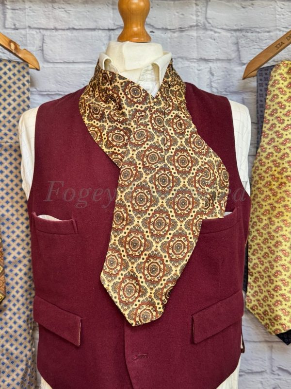 Vintage Gentleman's Cravat/Scarf/Ascot Many Colours available Stylish - Image 10