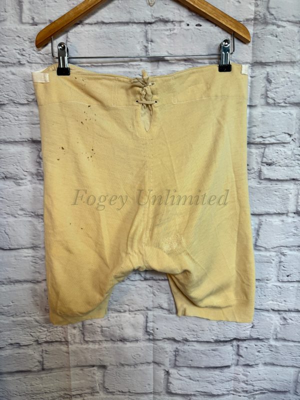 Vintage Yoke Front 3 button Trunks Drawers Underwear with brace tapes (Ref:PR32) - Image 5