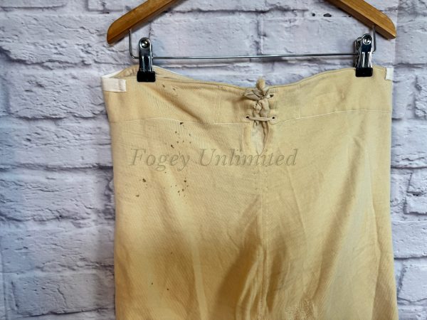 Vintage Yoke Front 3 button Trunks Drawers Underwear with brace tapes (Ref:PR32) - Image 6