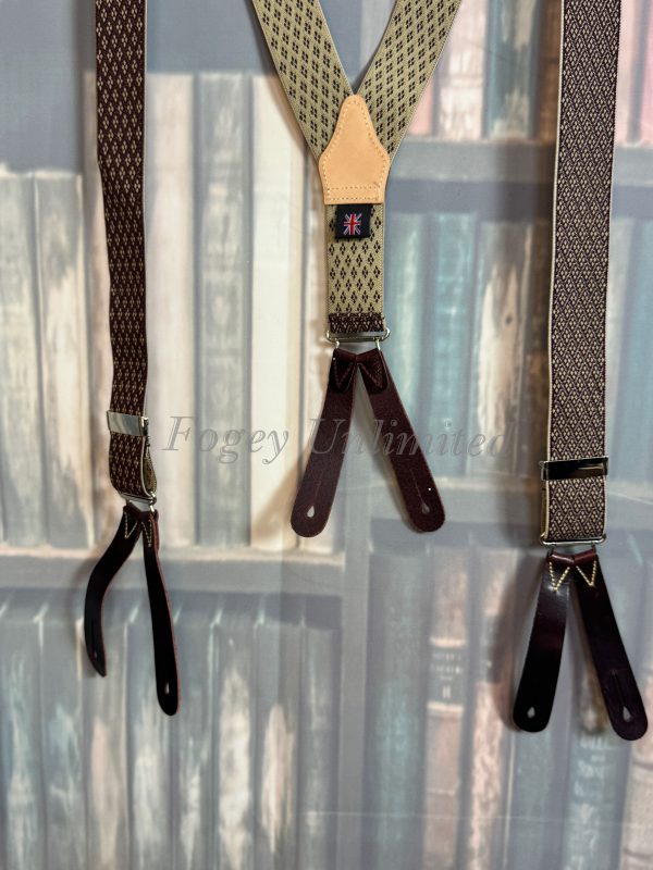 Unique and Rare Albert Thurston Braces (Suspenders) Not standard production items (AT11) - Image 2