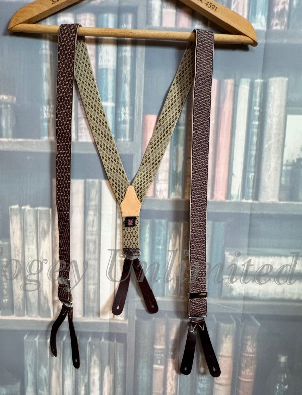 Unique and Rare Albert Thurston Braces (Suspenders) Not standard production items (AT11)