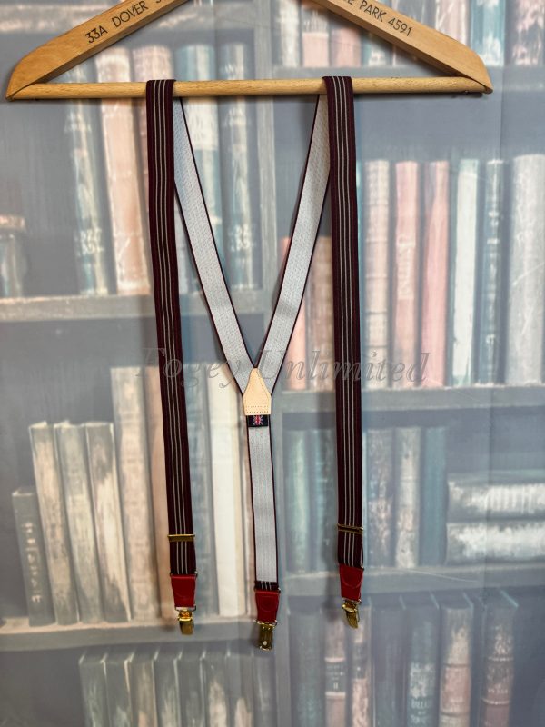 Unique and Rare Albert Thurston Braces (Suspenders) Not standard production items (LH4) - Image 2