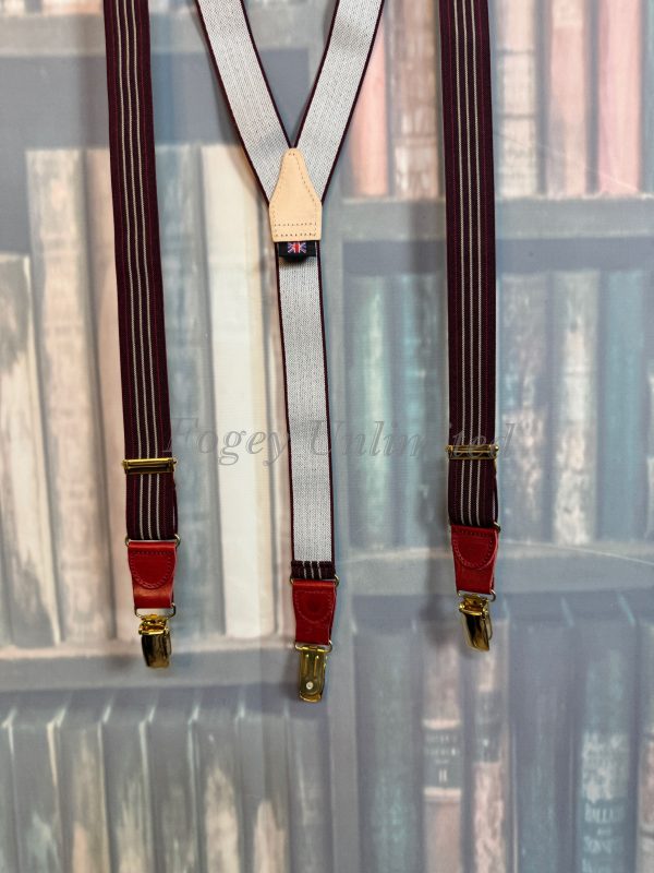 Unique and Rare Albert Thurston Braces (Suspenders) Not standard production items (LH4) - Image 3