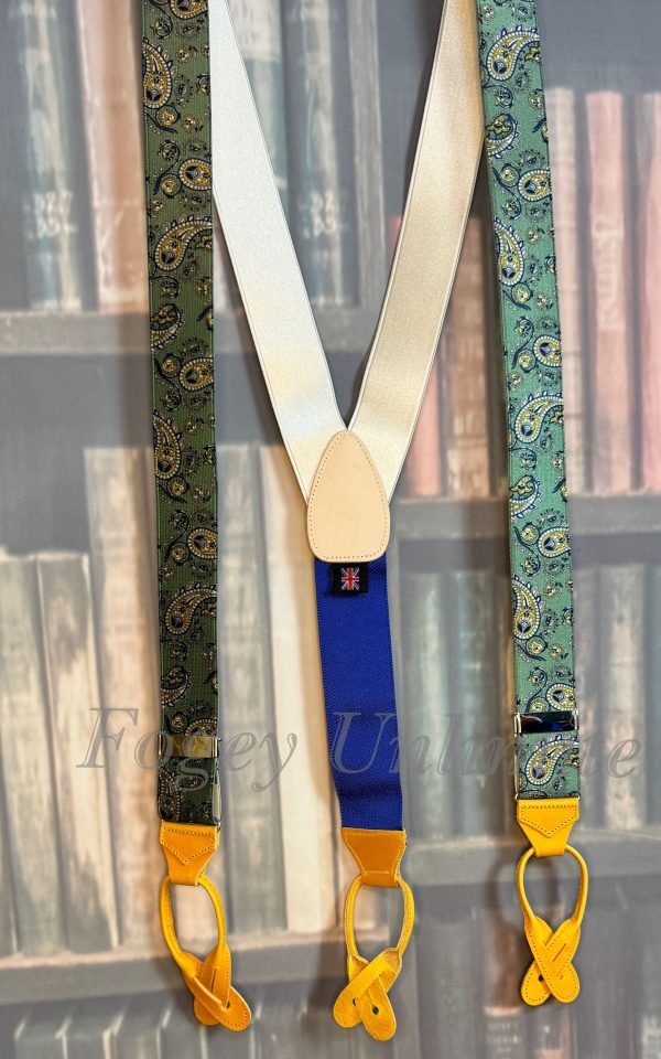 Unique and Rare Albert Thurston Braces (Suspenders) Not standard production items (AT3) - Image 2