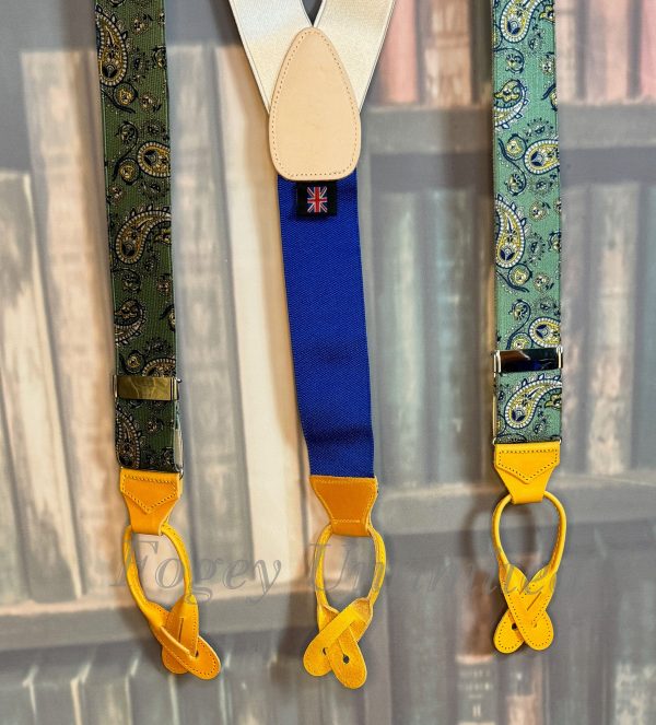 Unique and Rare Albert Thurston Braces (Suspenders) Not standard production items (AT3)