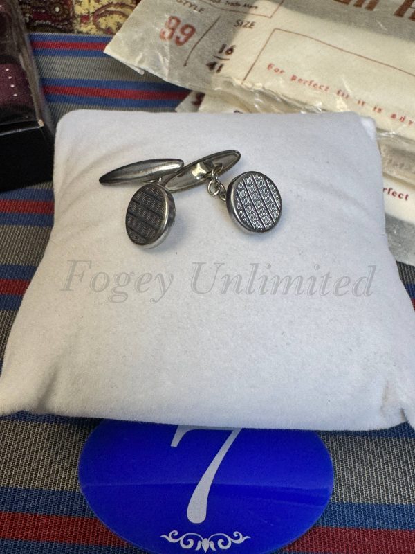 Vintage Cufflinks to complete your Traditional look.. Various styles  (One Pair) (CFL1) - Image 5