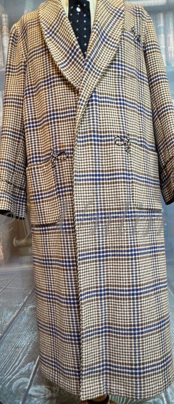 Wonderful JAEGER Vintage Dressing Gown. Wool. Size X-Large  approx 44"/112cm Chest (Ref:JAEGER) - Image 2